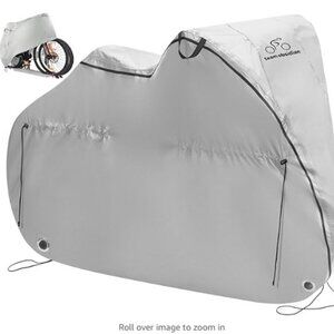 Team Obsidian Outdoor Storage or Travel Cover for 2 bikes, X-Large E/Bike Cover